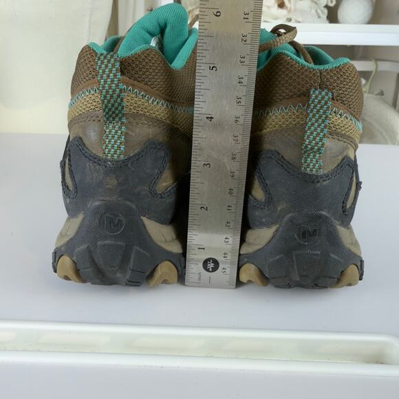 Merrell Dark Earth water proof hiking boots, shoes, women's sz, 8 S4114 - Picture 9 of 10